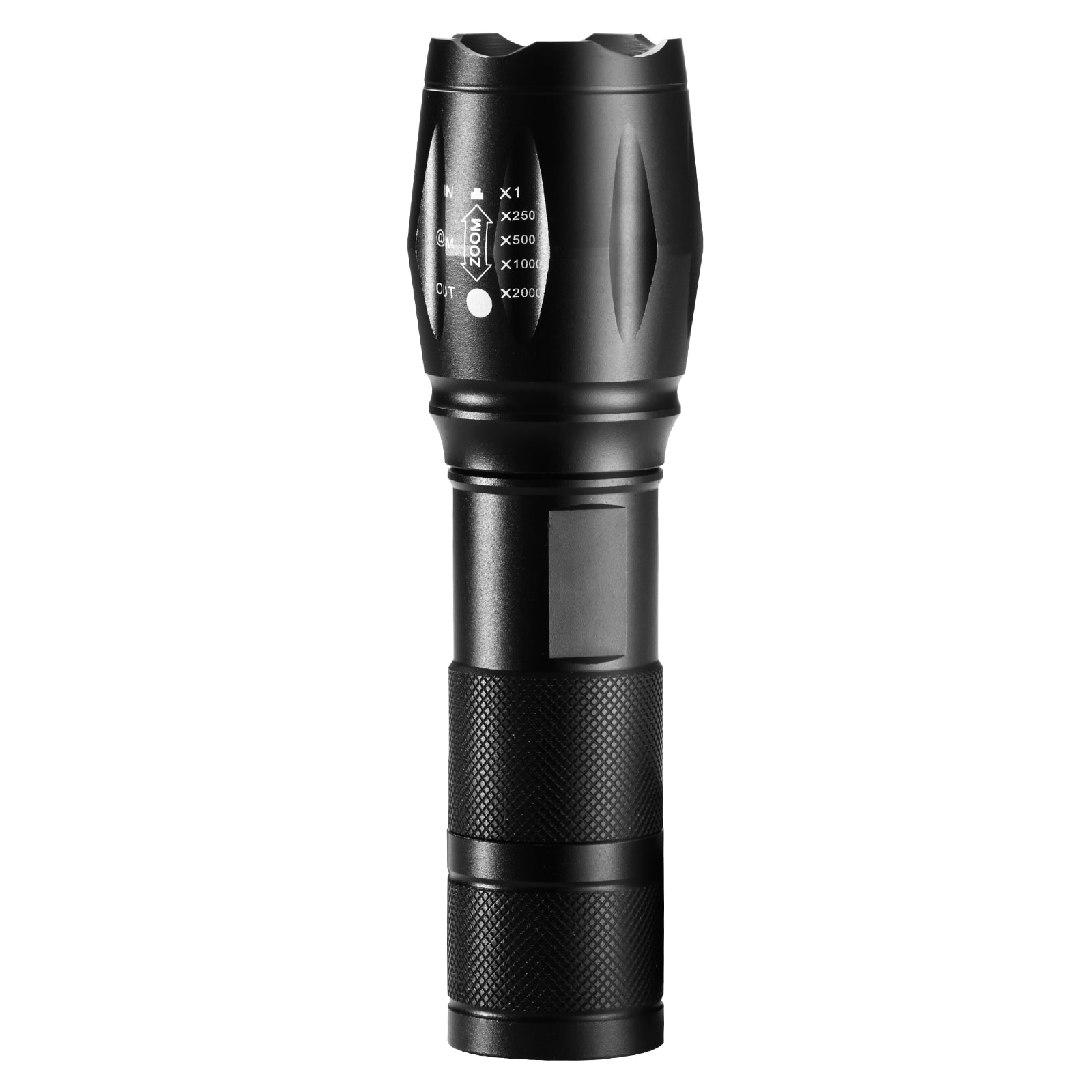 2 Pack Flashlights 2000 High Lumens 5 Modes Adjustable Focus Flashlight_voghion.com